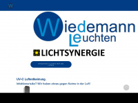 led-leuchten-wiedemann.de Webseite Vorschau