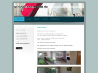 alfelder-apartment.de Webseite Vorschau