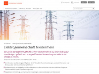 elektrogemeinschaft-niederrhein.de Webseite Vorschau