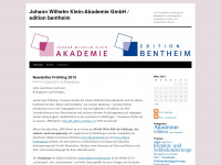 jwkakademie.wordpress.com Webseite Vorschau