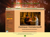 zwickauer-holzlaternen-shop.de Webseite Vorschau