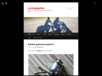cycling2gether.de Webseite Vorschau