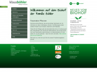 klausboehler.ch Webseite Vorschau