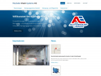 ricchello-wash-systems.ch Webseite Vorschau