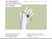 wienerschmucktage.at Webseite Vorschau