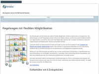 regalwagen.info Webseite Vorschau