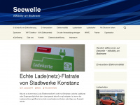 seewelle.de Webseite Vorschau