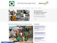 wettklettern-kuchl.at Webseite Vorschau