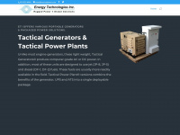 tacticalgenerators.com Webseite Vorschau