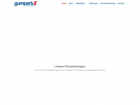 gumpert.it Webseite Vorschau