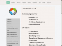 complianceberater.team Webseite Vorschau