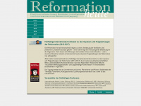 reformationheute.org Webseite Vorschau
