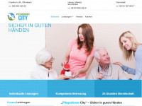 city-pflegedienst.de Webseite Vorschau
