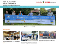 cdu-oldendorf-himmelpforten.de Webseite Vorschau