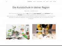 kunst-schule.ch Webseite Vorschau