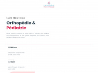 orthopediepediatrique.fr Webseite Vorschau
