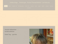 podologie-amrum.de Webseite Vorschau