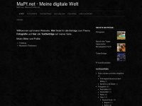 mapf.net Webseite Vorschau