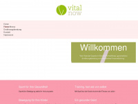 vitalnow.de Webseite Vorschau