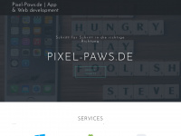 pixel-paws.de Webseite Vorschau