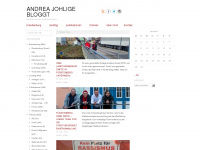 andrea-johlige.com Webseite Vorschau