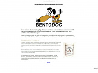 bentodog.de Webseite Vorschau