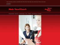 mein-vocalcoach.de Webseite Vorschau