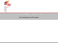 tischtennistreff.de Webseite Vorschau