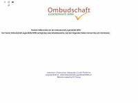 ombudschaft-nrw.de Webseite Vorschau