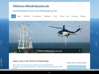offshore-windindustrie.de Webseite Vorschau