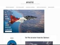 aviatic.de Webseite Vorschau