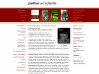 parthasverlag.de Webseite Vorschau