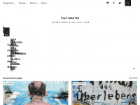 pulpmaster.de Webseite Vorschau