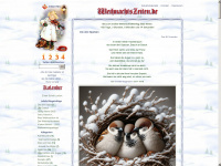 weihnachtszeiten.de Webseite Vorschau