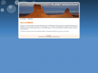 planet-webdesign.de Webseite Vorschau