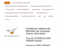 systemische-therapeutin.de Webseite Vorschau