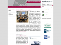 sectorcert.com Webseite Vorschau