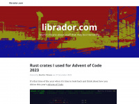 librador.com Webseite Vorschau