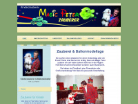 kinderzauberer-magic-peter.de Webseite Vorschau