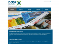 dgsp-hessen.de Webseite Vorschau