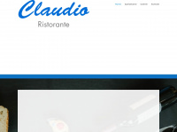 claudio-ristorante.de Webseite Vorschau