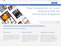 i-flipbook.nl Webseite Vorschau