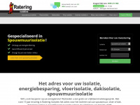 rateringisolaties.nl Webseite Vorschau