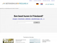 botenverhuurinfriesland.nl Webseite Vorschau