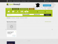 sporthorses.fr Webseite Vorschau