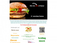 easy-food.eu Webseite Vorschau