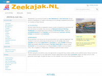 zeekajak.nl Webseite Vorschau