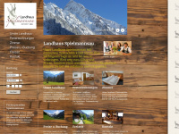 landhaus-spielmannsau.de Webseite Vorschau