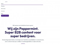 peppermintmedia.nl Webseite Vorschau