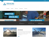 zoechling.at Webseite Vorschau